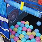 Ігровий намет для дітей 110х70х70см, Kids Playhouse Поліцейська машина, Блакитний / Дитячий намет складний, фото 5