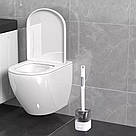 Туалетний йоржик із гнучкою силіконовою щіткою, Мікс / Силіконовий йоржик для унітазу / Йоржик для туалету, фото 7