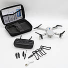 Квадрокоптер із 2 камерами 4K, до 20 хв, до 100 м, + кейс, E88 Dual, Білий / Коптер портативний/Дрон з камерою, фото 10