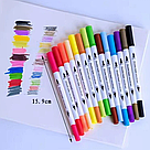 Профісіональний набір маркерів на водній основі 48 шт. / Маркери для малювання, фото 9