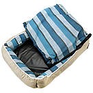 Лежанка для собак та котів 35×30 см / Лежак для котів / Спальне місце для собаки / М'яка лежанка для кота, фото 4