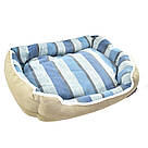 Лежанка для собак та котів 35×30 см / Лежак для котів / Спальне місце для собаки / М'яка лежанка для кота, фото 5