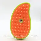 Парова щітка для вичісування + Подарунок Силіконова лапка для видалення шерсті 1шт / Гребінець для тварин, фото 5