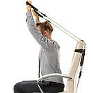 Набір трубчастих еспандерів для фітнесу 6шт / Трубчастий еспандер / Еспандер трубчастий / Тренажер еспандер, фото 7