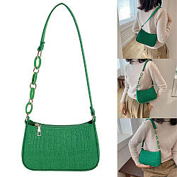 Жіноча сумка через плече з довгим ремінцем 42см, 20х12х6см / Маленька сумка багет / Сумочка / Міні сумка