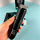 Бездротова машинка для стрижки волосся + 4 насадки, VGR V-075 / Професійна машинка тример для стрижки, фото 6