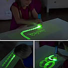 Набір для малювання світлом 58,5x22см, від батарейок, Glow Magic / Набір малюй світлом / Палітра візерунків, фото 5