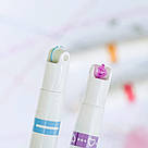 Набір маркерів роликового типу з візерунками, 6 шт / Роликові маркери / Набір фігурних текстових маркерів, фото 4