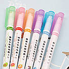 Набір маркерів роликового типу з візерунками, 6 шт / Роликові маркери / Набір фігурних текстових маркерів, фото 8