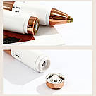 Жіночий тример для обличчя 2в1, від USB / Електричний триммер для брів / Тример епілятор, фото 4