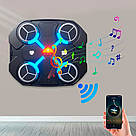 Музичний тренажер для боксу з рукавичками (32×27см), від USB / Настінна боксерська мішень, фото 4