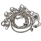 Набір для створення браслетів, 3 браслета та 60 кульок / Набір для творчості дівчинці / Набір для плетіння, фото 5