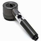 Масажна лійка для душу з фільтром, 3 режими, Графіт / Насадка для душу високого тиску / Душова лійка, фото 4