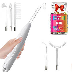 Дарсонваль 5 насадок, MAG-638 + Подарунок Капсули для волосся 30шт Sevich / Апарат для догляду за обличчям і тілом