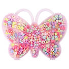 Набір намистин для плетіння браслетів 144шт, в пеналі / Набір для творчості з намистин / Намистини для браслетів, фото 3