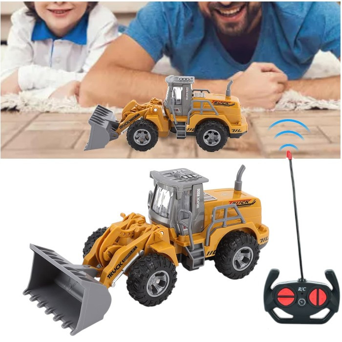 Будівельна техніка на радіокеруванні (22см, 1:20, світло, рухомі деталі, гумові колеса) 251D-255В-11, фото 1