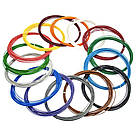 Набір пластику для 3D ручки, 20 кольорів по 10 метрів / PLA пластик для 3д ручки / Запаски для 3d ручок, фото 4