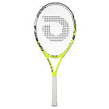 Ракетка для великого тенісу 27" алюмінієва ODEA WORKOUT66, фото 4