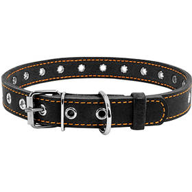 Нашийник для собак Collar безрозмірний 20 мм 50 см Чорний