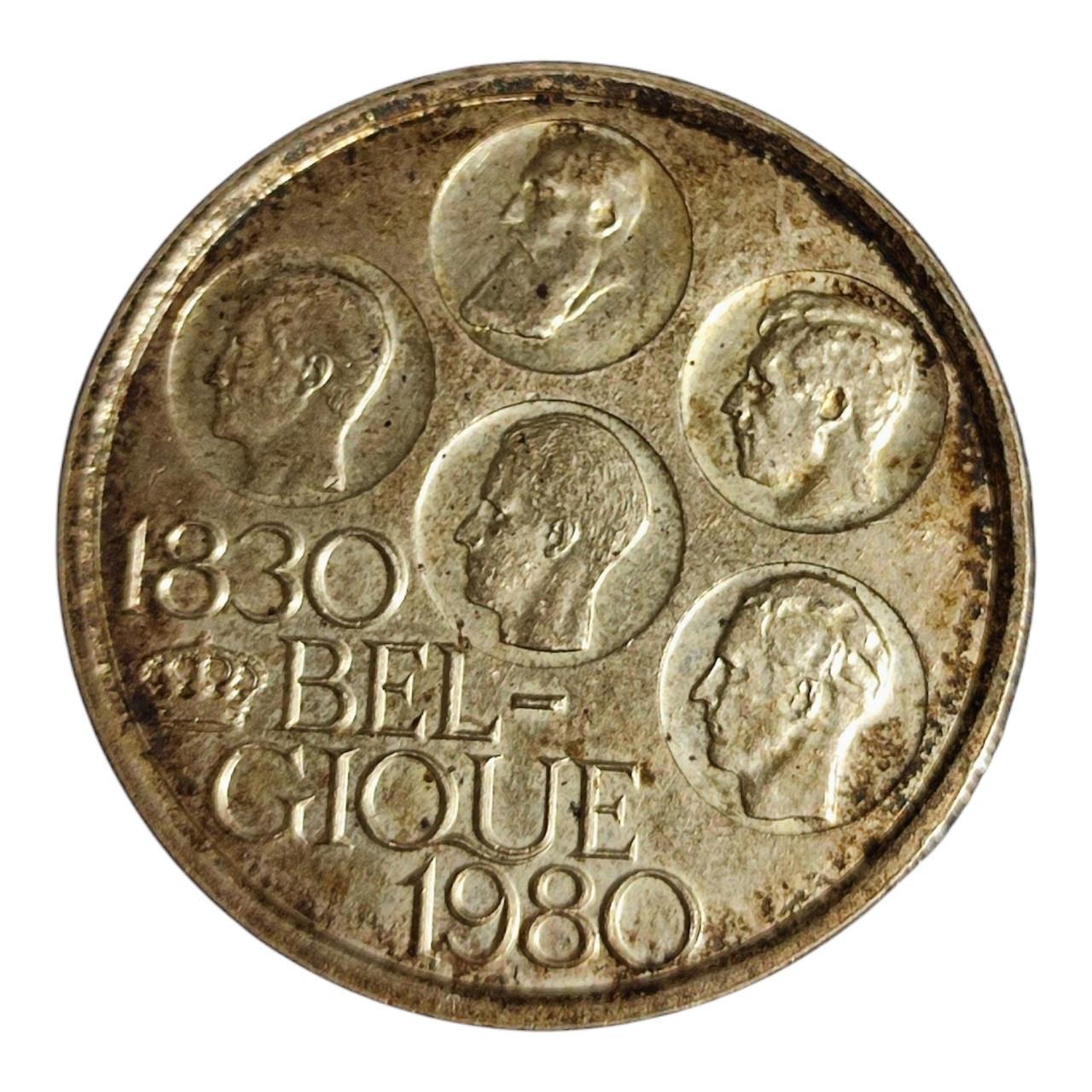Бельгія 500 франків, 1980 150 років незалежності (BELGIQUE)