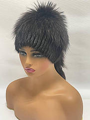 Жіноча шапка з хутра одатри "Єдельвейс"