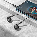 Навушники пластикові BOROFONE BM76 Ocean universal with mic чорні, фото 7