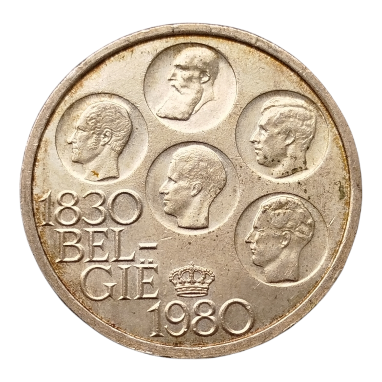 Бельгія 500 франків, 1980 150 років незалежності (BELGIË)
