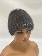 Жіноча шапка з хутра одатри "Кубанка"