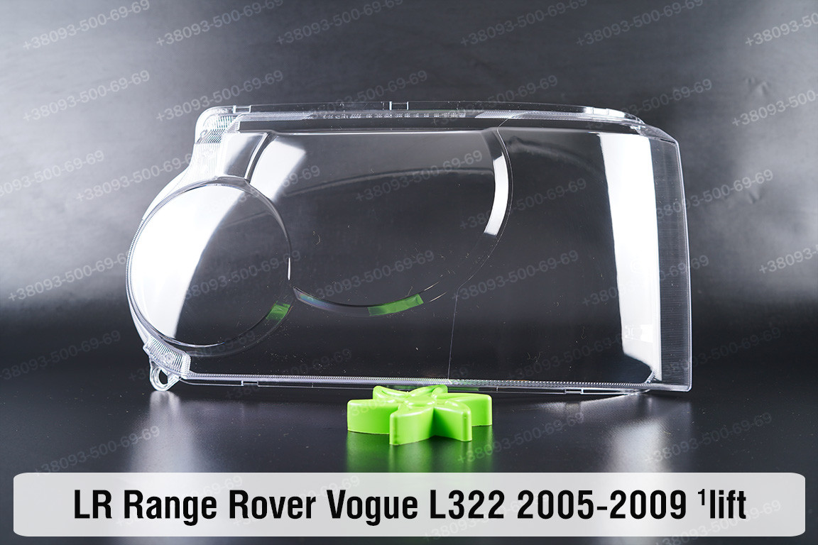Скло фари Land Rover Range Rover Vogue L322 (2005-2009) 1 рест ліве, фото 1