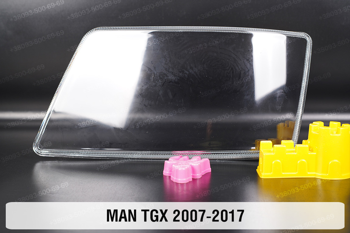 Скло фари MAN TGX (2007-2017) ліве, фото 1