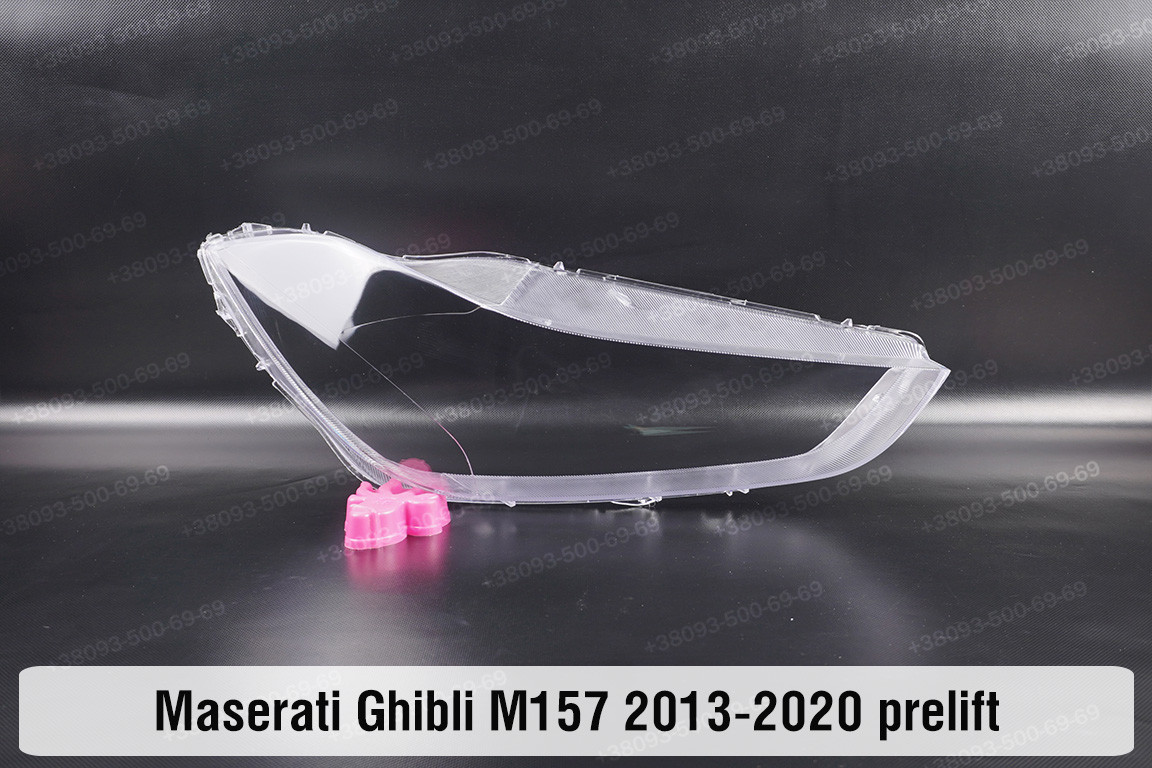 Скло фари Maserati Ghibli M157 (2013-2020) дорест праве