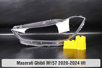 Скло фари Maserati Ghibli M157 (2020-2024) рест ліве