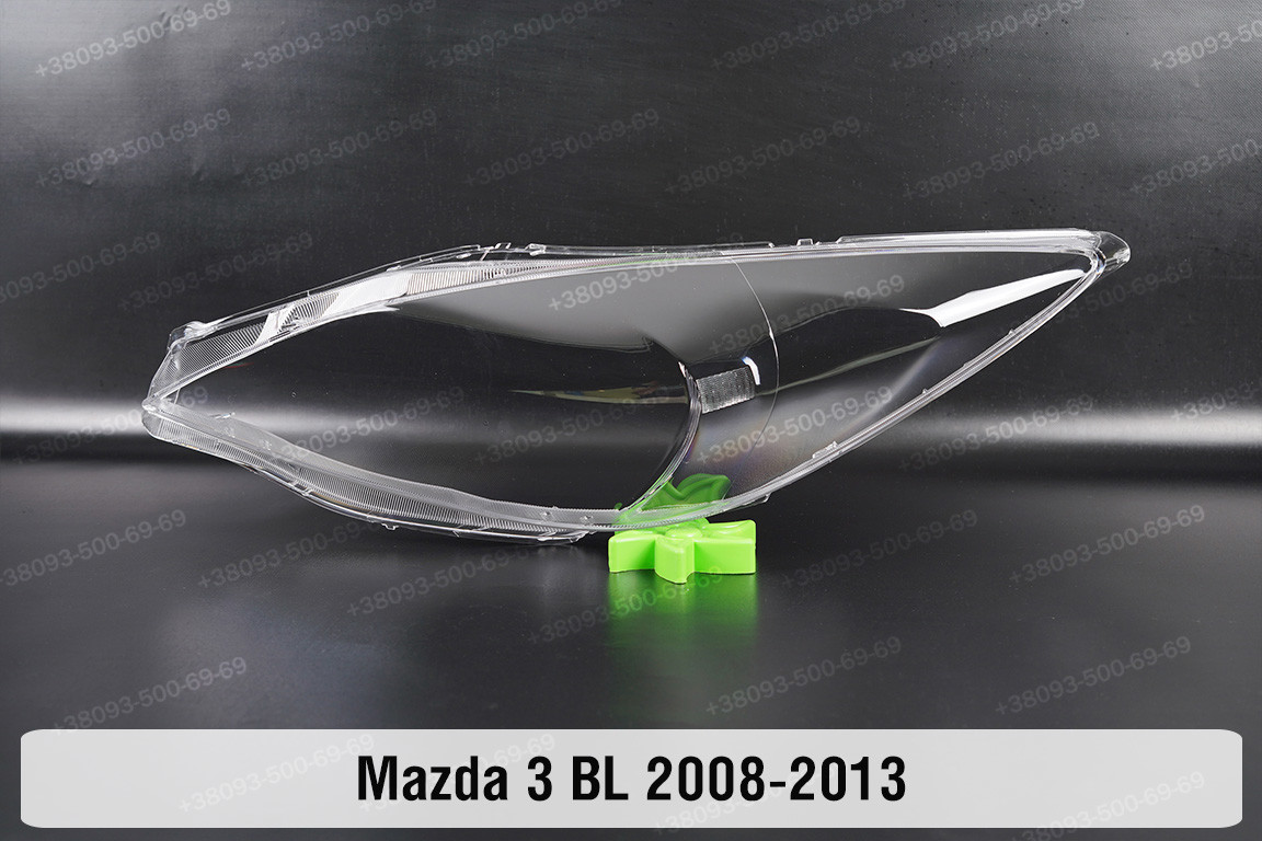 Скло фари Mazda 3 BL (2008-2013) ліве, фото 1