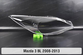 Скло фари Mazda 3 BL (2008-2013) праве