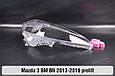 Скло фари Mazda 3 BM BN (2013-2016) дорест ліве, фото 6