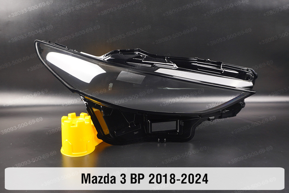 Скло фари Mazda 3 BP (2018-2024) праве