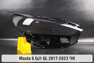 Скло фари Mazda 6 GJ1 GL (2017-2023) 2 рест праве
