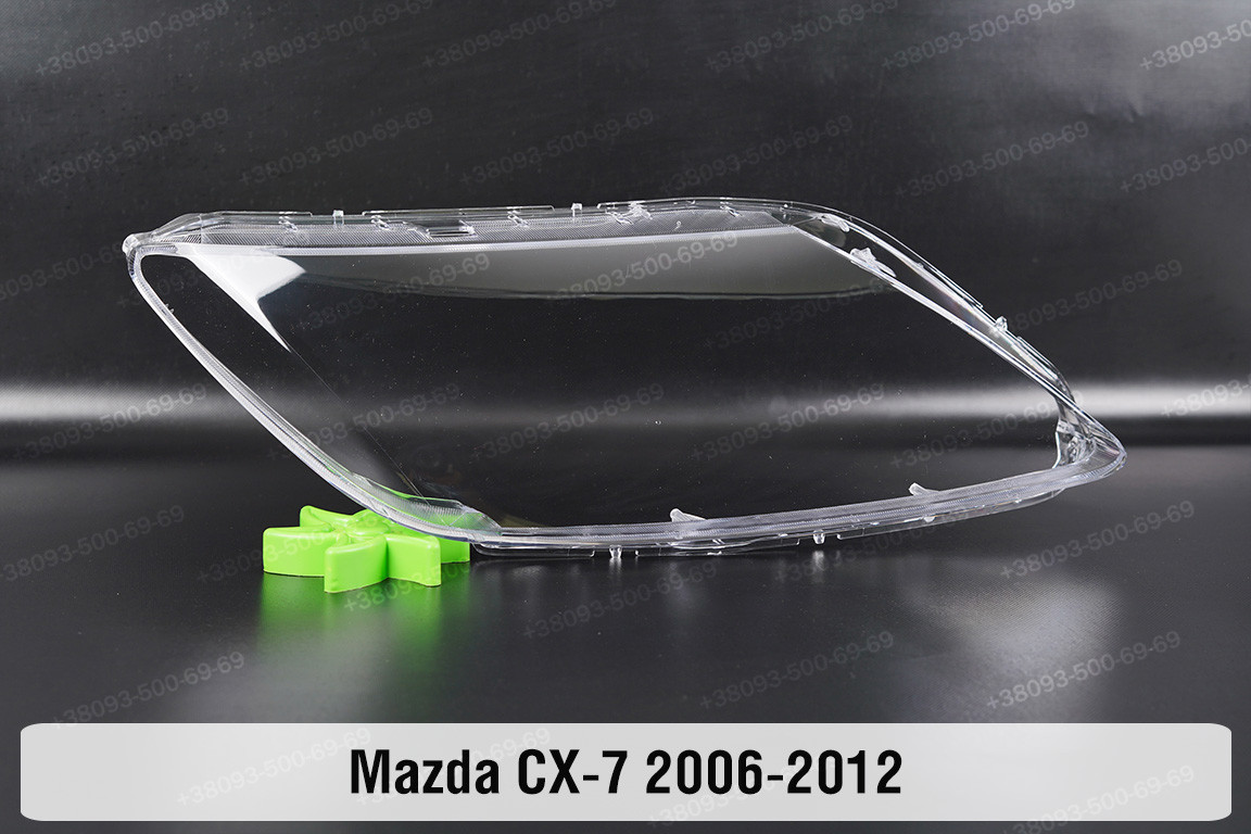 Скло фари Mazda CX-7 (2006-2012) праве