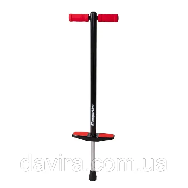 Штанга для стрибків Solid WORKER Pogo Zummi - Чорна, фото 1