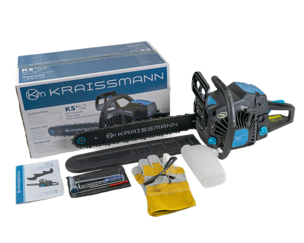 Бензопила Kraissmann KS 52, фото 1