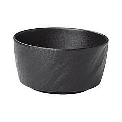 Салатниця керамічна 400 мл чорна піала біла посуд horeca Lugi