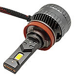 Світлодіодні LED-лампи H11 для Nissan Rogue Xtrail KELVIN 65 W 6000 K 8000 Lm, фото 10