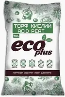 Субстрат торф'яний Eco Plus Торф кислий 50 л
