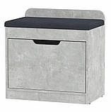 Тумба під взуття ТО-8 Дуб крафт золотий Компаніт (60х38х60 см), фото 5