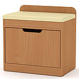 Тумба під взуття ТО-8 Дуб крафт золотий Компаніт (60х38х60 см), фото 6