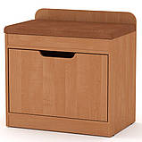 Тумба під взуття ТО-8 Дуб крафт золотий Компаніт (60х38х60 см), фото 9