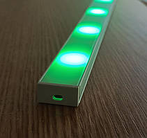 Профіль ЛЕД для підсвітки підлоги  GroundLume, довжина 3м, срібло.