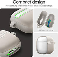 Чохол CYRILL Kajuk для навушників Apple AirPods 4 (2024) - Cream, фото 4