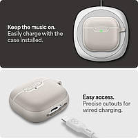 Чохол CYRILL Kajuk для навушників Apple AirPods 4 (2024) - Cream, фото 2