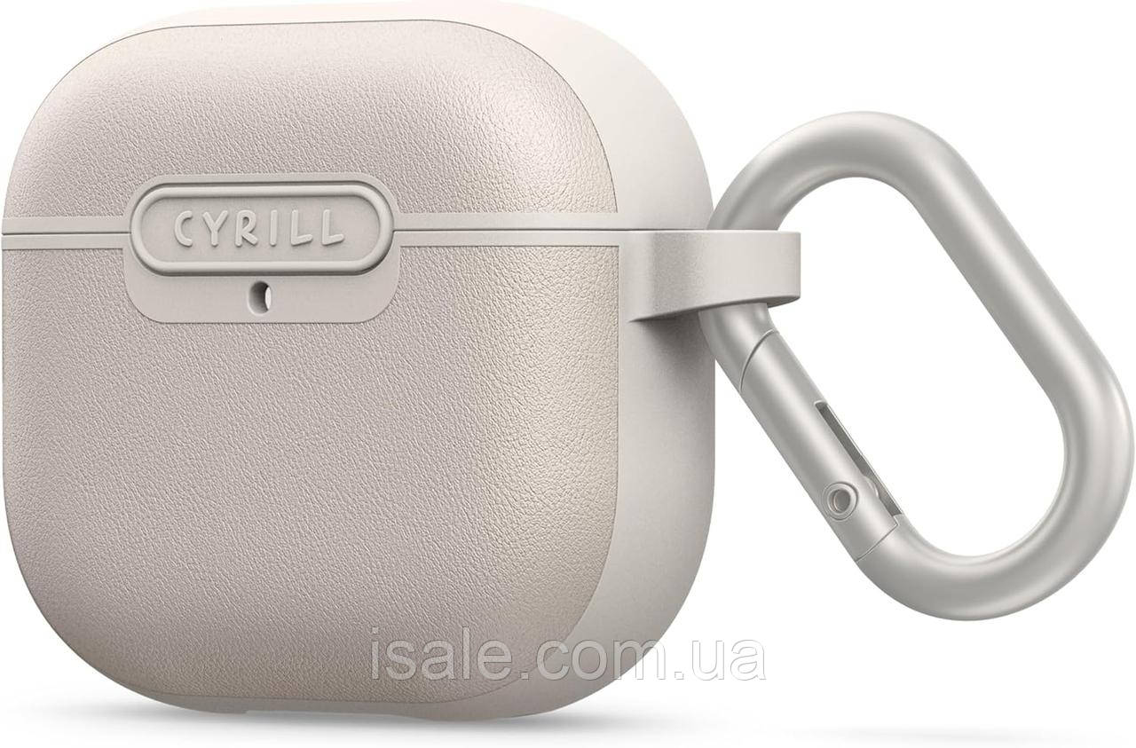 Чохол CYRILL Kajuk для навушників Apple AirPods 4 (2024) - Cream, фото 1